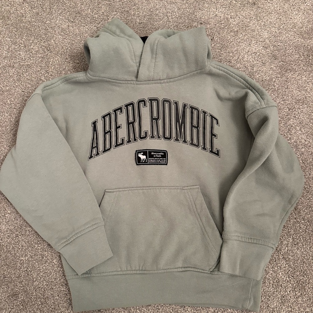 Abercrombie Kids Sage Green Hoodie